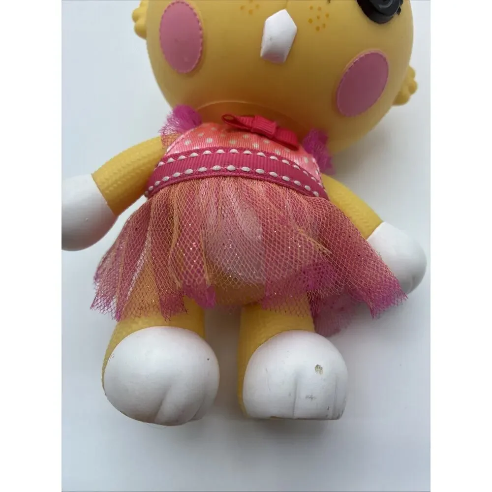 LALALOOPSY PET PALS CARROT LONG EARS VINYL BUNNY DOLL 8 1/2